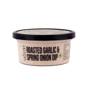 Saucery Roasted Garlic & Spring Onion Dip