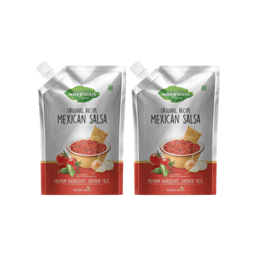 Wingreens Farms Traditional Recipe Mexican Salsa Sauce - Pack of 2