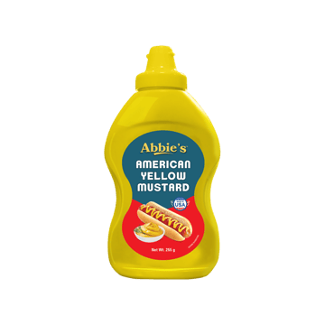 Abbie's American Yellow Mustard Sauce