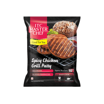 ITC Master Chef Spicy Grill Chicken Burger Patty