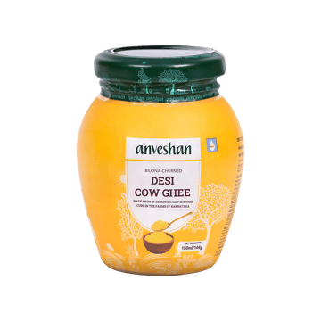 Anveshan Desi Cow A2 Ghee - Bilona Churned