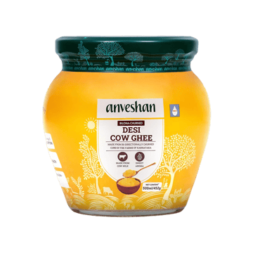 Anveshan Desi Cow A2 Ghee (Bilona Churned)