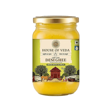 House of Veda Desi Gir A2 Cow Ghee (Bilona Churned)