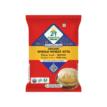 24 Mantra Organic Premium Whole Wheat Atta