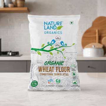 Natureland Organics Whole Wheat Organic Atta