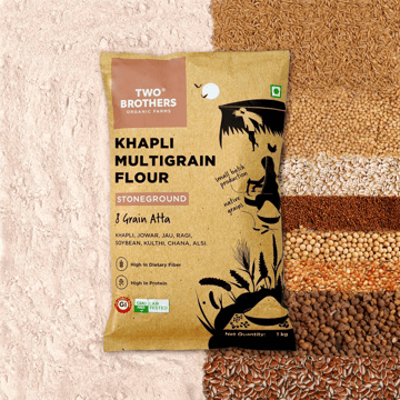 Two Brothers Khapli Multigrain Atta (8 grains)