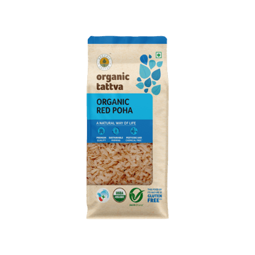 Organic Tattva Organic Red Poha 500 g