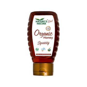Nature's Nectar Squeezy Organic Honey