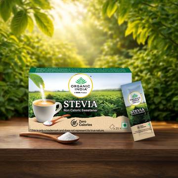 A TATA Product - Organic India Organic Stevia Powder