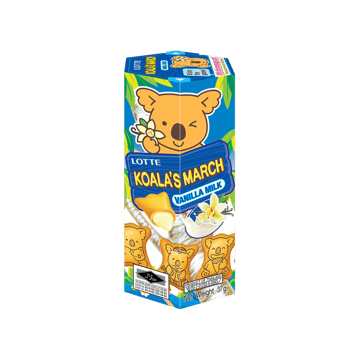 Lotte Koala March Biscuit - Vanilla Milk