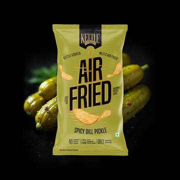 Kettle Studio Air Fried Spicy Dill Pickle Potato Chips