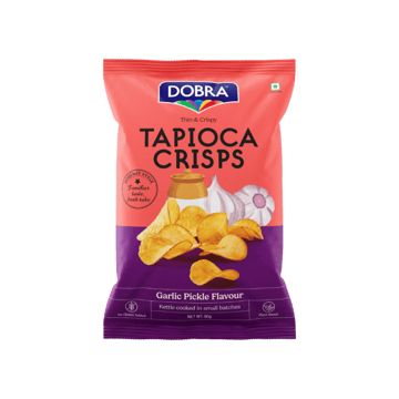 Dobra Garlic Pickle Tapioca Chips / Crisps