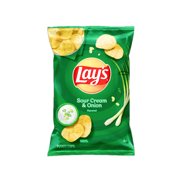 Lay's Potato Chips (Sour Cream & Onion)