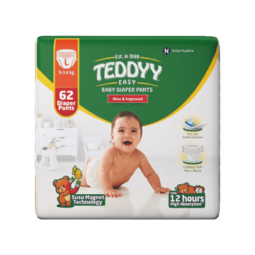 Teddyy Easy Super Absorbent Pant Style Baby Diaper