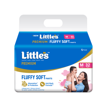 Little's Fluffy Soft Pant Style Baby Diaper