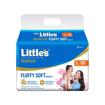 Little's Fluffy Soft Pant Style Baby Diaper