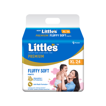 Little's Fluffy Soft Pant Style Baby Diaper