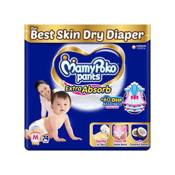 MamyPoko Pants Extra Absorb Pant Style Baby Diaper