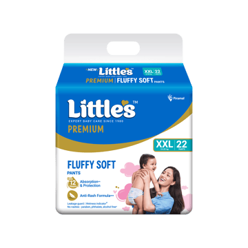 Little's Fluffy Soft Pant Style Baby Diaper