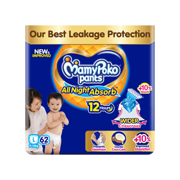 MamyPoko Pants All-Night-Absorb Pant Style Baby Diaper