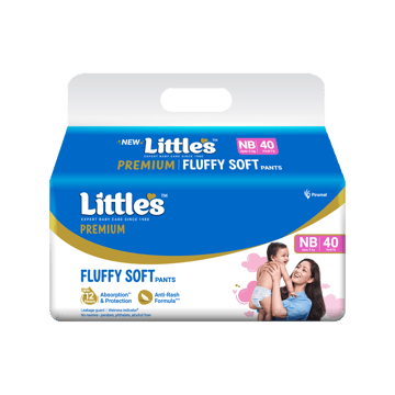 Little's Fluffy Soft Pant Style Baby Diaper