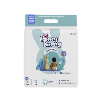 Honey Bunny Premium Care Pant Style Baby Diaper