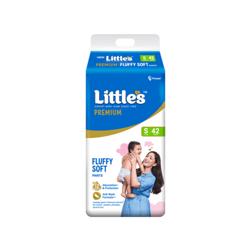Little's Fluffy Soft Pant Style Baby Diaper
