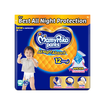 MamyPoko Pants All Night Absorb Pant Style Baby Diaper