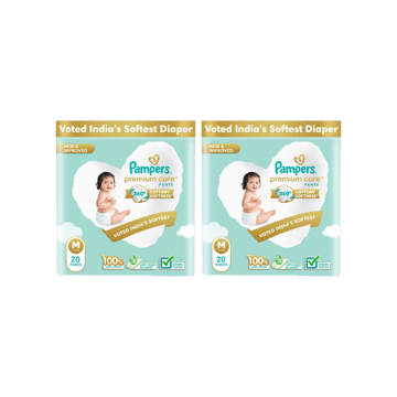 Pampers Premium Care Pant Style Baby Diaper - Pack of 2