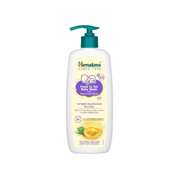 Himalaya Head to Toe Baby Wash with Pure Cow Ghee