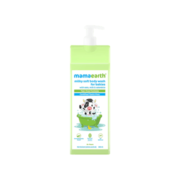 Mamaearth Milky Soft Body Baby Wash (0+ Years)