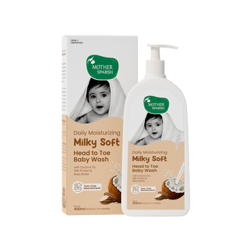 Mother Sparsh Daily Moisturizing Baby Wash & Shampoo