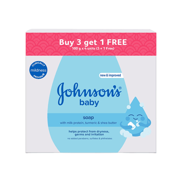 Johnson's Baby Soap - Buy 3 Get 1 Free
