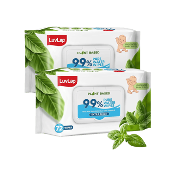 LuvLap Plant Based Baby Wipes