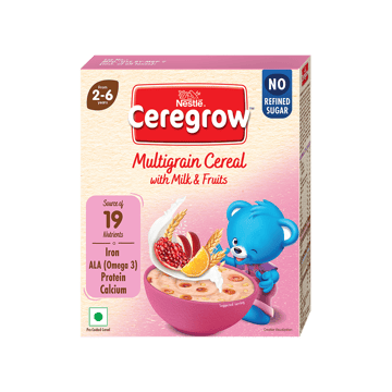 Nestle Ceregrow No Refined Sugar Multigrain Cereal