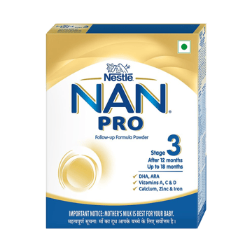 Nestle NAN PRO Stage 3 Follow-Up Infant Formula