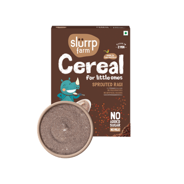 Slurrp Farm Sprouted Ragi Powder Baby Cereal