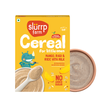 Slurrp Farm Ragi, Rice & Mango Baby Cereal