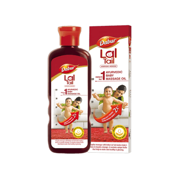 Dabur Lal Tail Ayurvedic Baby Massage Oil