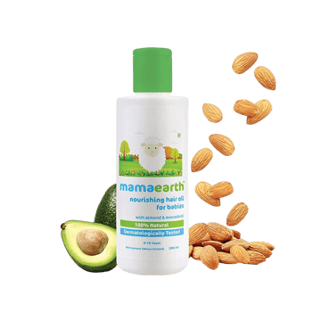 Mamaearth Nourishing Baby Hair Oil (0 - 10 Years)