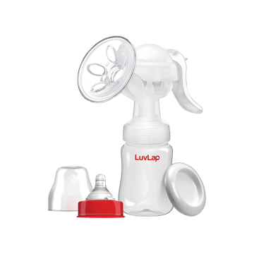 LuvLap Manual Breast Pump 3 Level Suction (200 ml)