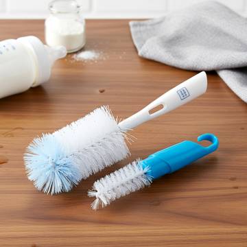Mee Mee 2 in 1 Baby Bottle & Nipple Brush
