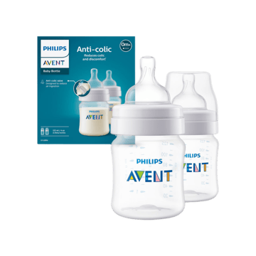 Philips Avent Anti-Colic Baby Feeding Bottle 0+ Month BPA Free (125 ml)