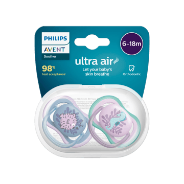 Philips Avent Ultra Air Baby Soother / Pacifier (6-18 months)