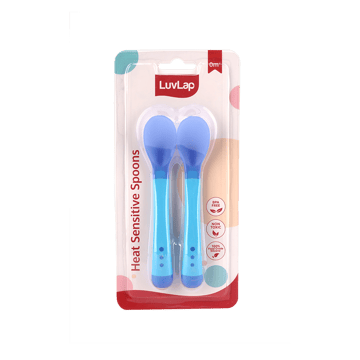 LuvLap Heat Sensitive Baby Feeding Spoon Set