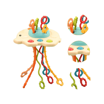 Kidology Pull String Teether for Babies