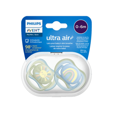 Philips Avent Ultra Air Baby Soother / Pacifier (0-6 months)