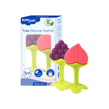 Bumtum Tree Shape Silicone Teether
