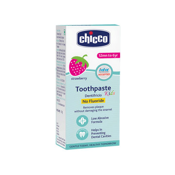 Chicco Kids Toothpaste (Strawberry Flavor, 12M+)