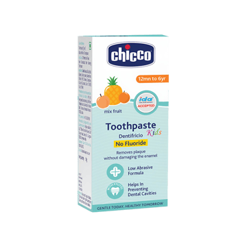 Chicco Kids Toothpaste (Mix Fruit Flavor, 1 - 6 Years)